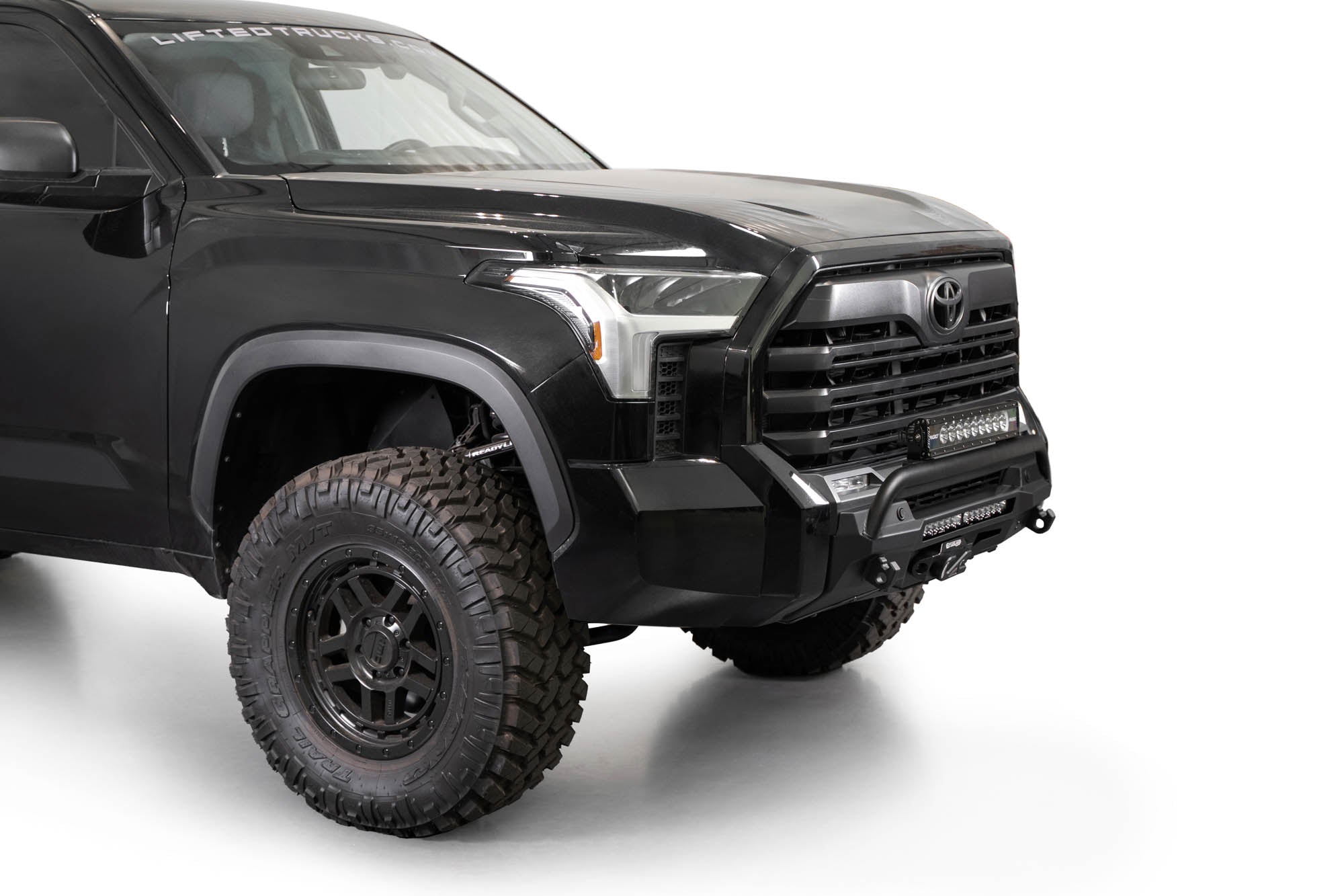 3rd Gen Toyota Tundra Stealth Center Mount Front Bumper w Top Hoop
