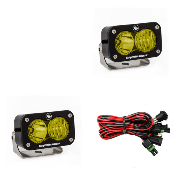 バハデザイン S2 Pro,Pair Driving | Combo LED Baja Designs | S2 Pro LED Pair with Driving/Combo Amber lens