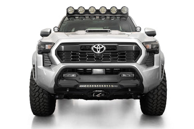 Stealth Center Mount Winch Front Bumper with Top Hoop for the 4th Gen Toyota Tacoma