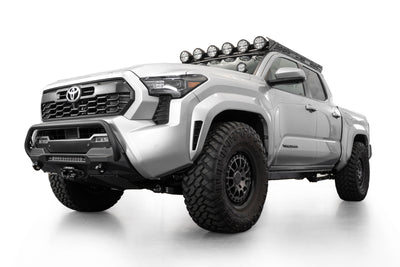 Side Profile of Stealth Center Mount Winch Front Bumper with Top Hoop for the 4th Gen Toyota Tacoma