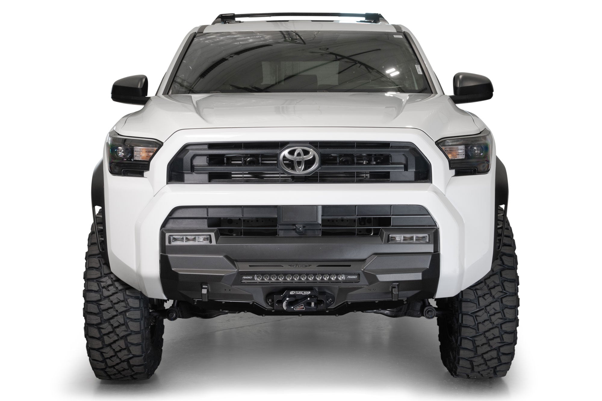 2025 Toyota 4Runner Stealth Center Mount Front Bumper on a white background