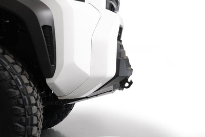 Side Profile showing fitment of the 2025 Toyota 4Runner Stealth Center Mount Front Bumper