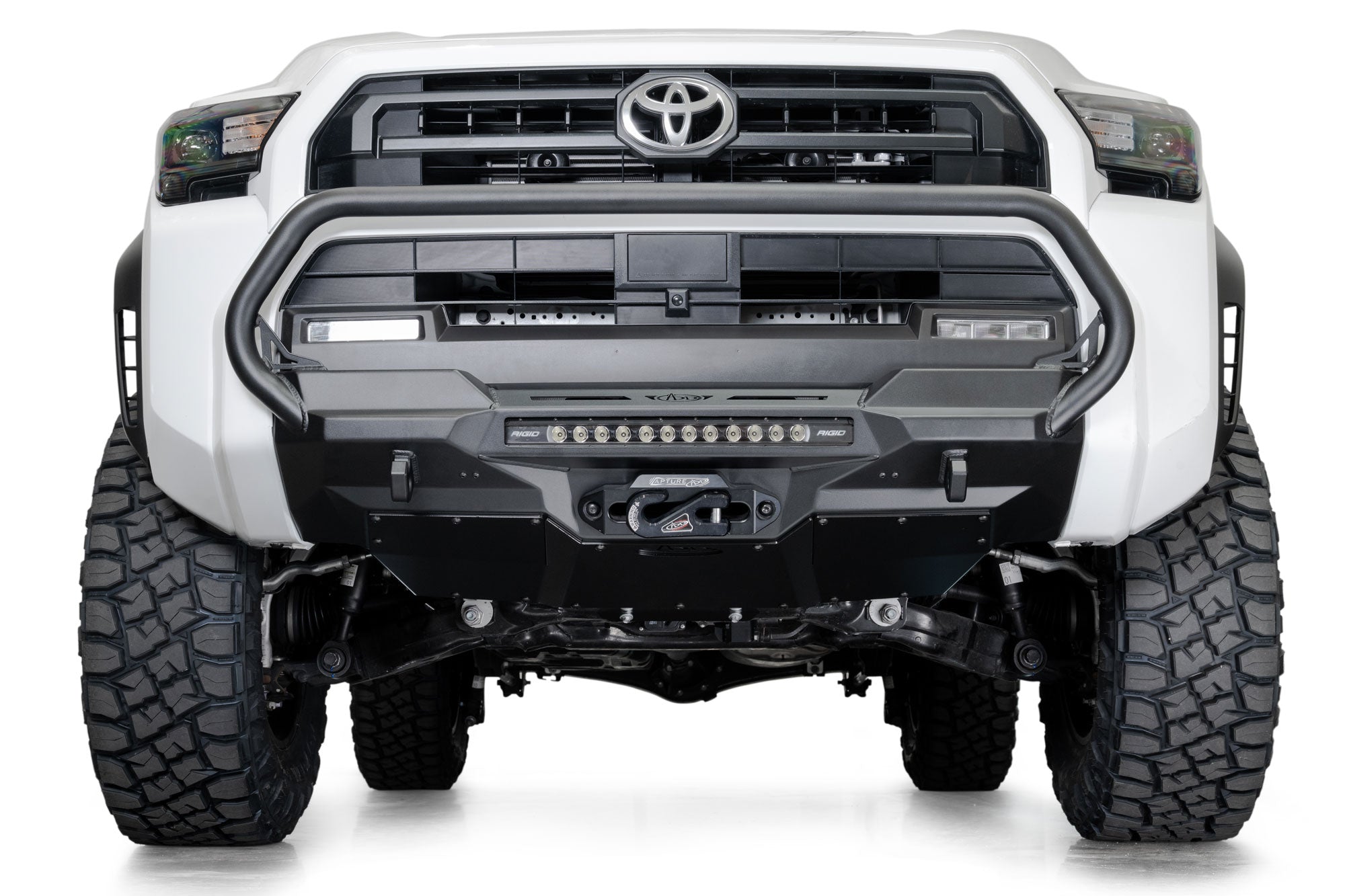 Head-On 2025 Toyota 4Runner Stealth Center Mount Front Bumper with Top Hoop