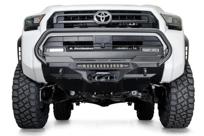 Head-On 2025 Toyota 4Runner Stealth Center Mount Front Bumper with Top Hoop