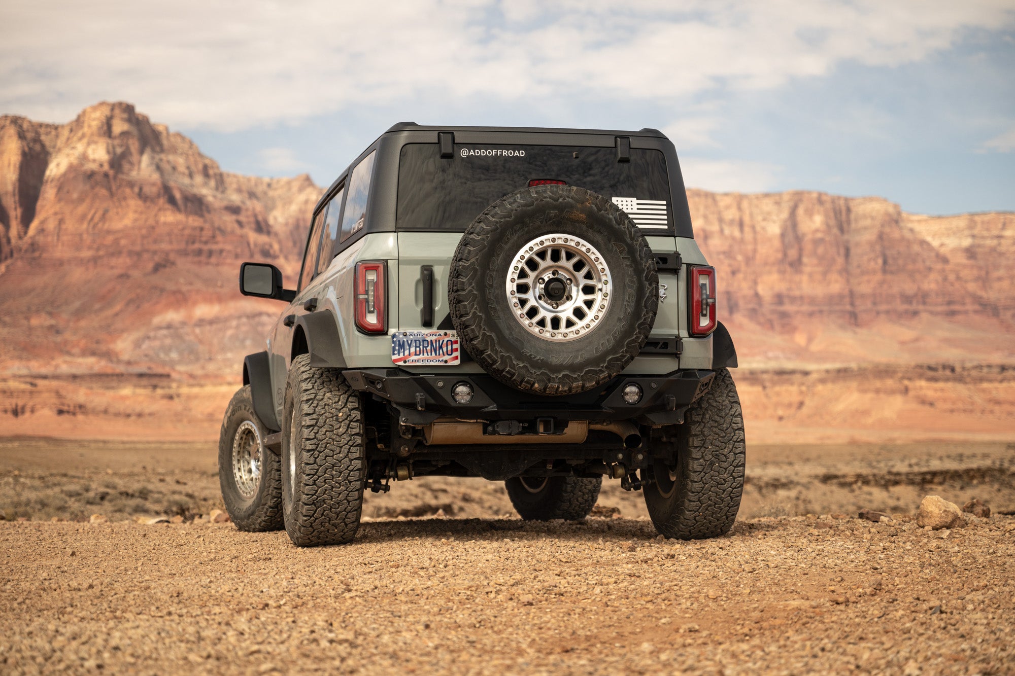 2021-2026 Ford Bronco Krawler Rear Bumper