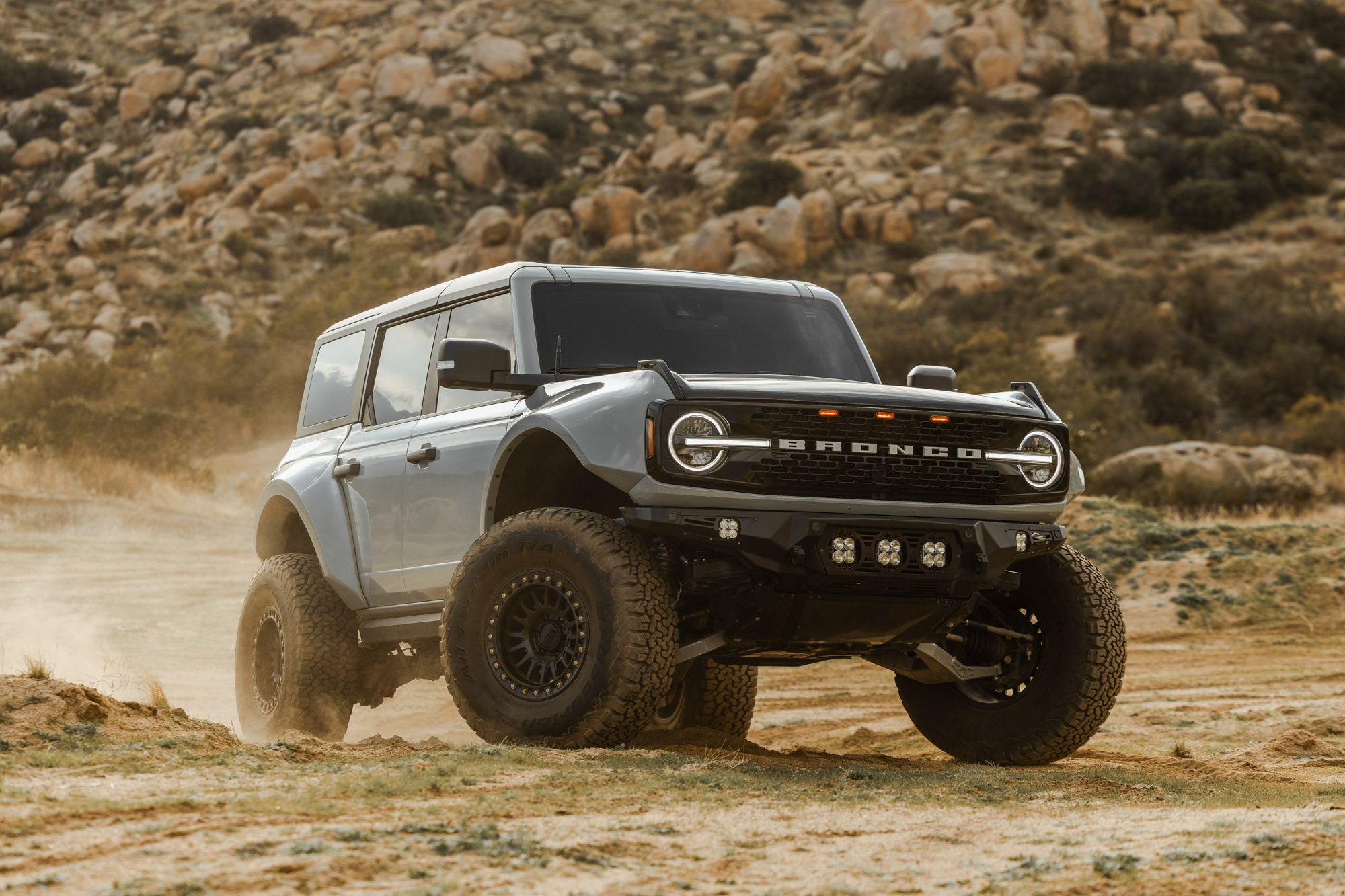 2021-2026 Ford Bronco Bomber Front Bumper (Baja)
