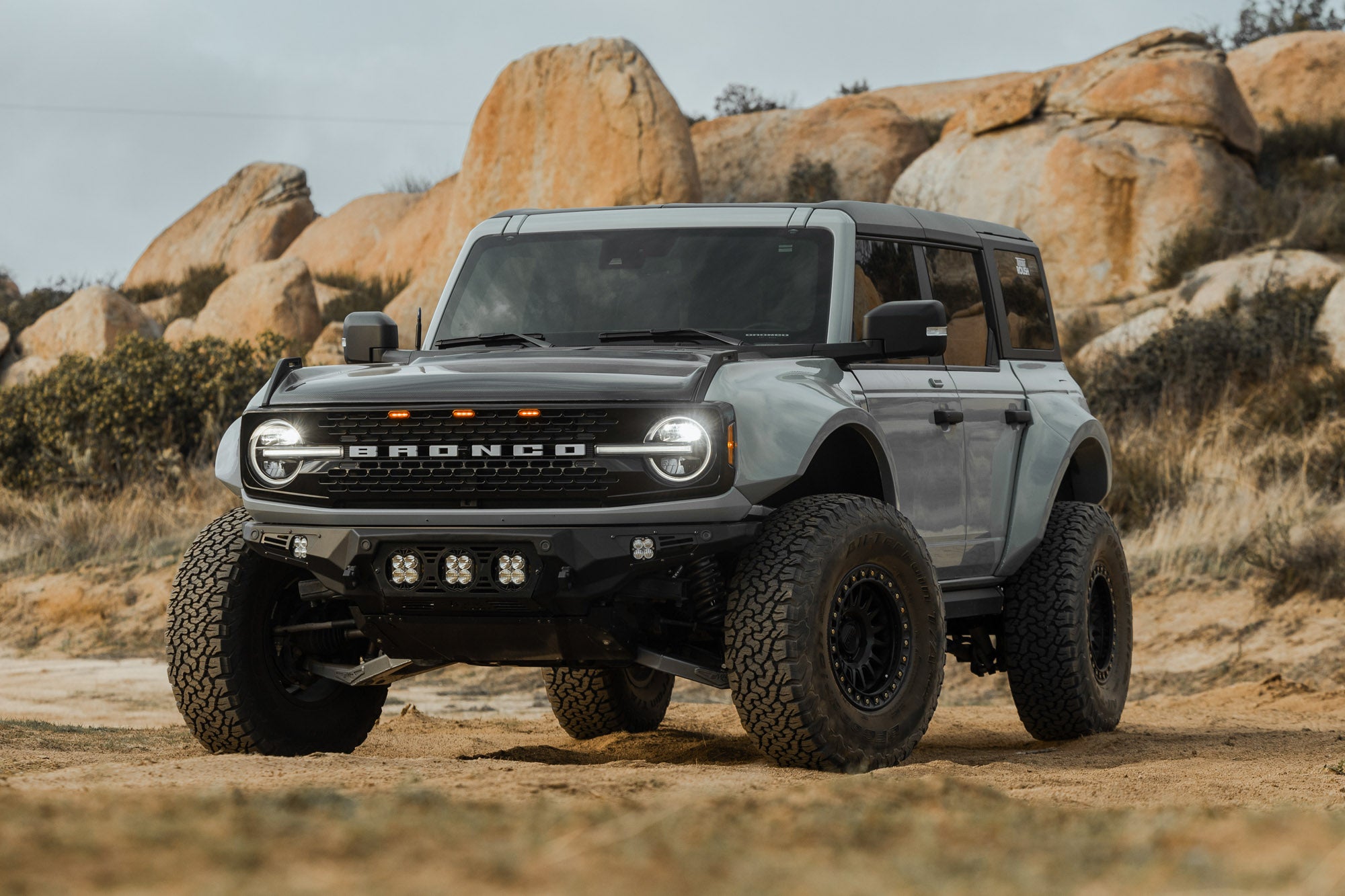 2021-2026 Ford Bronco Bomber Front Bumper (Baja)