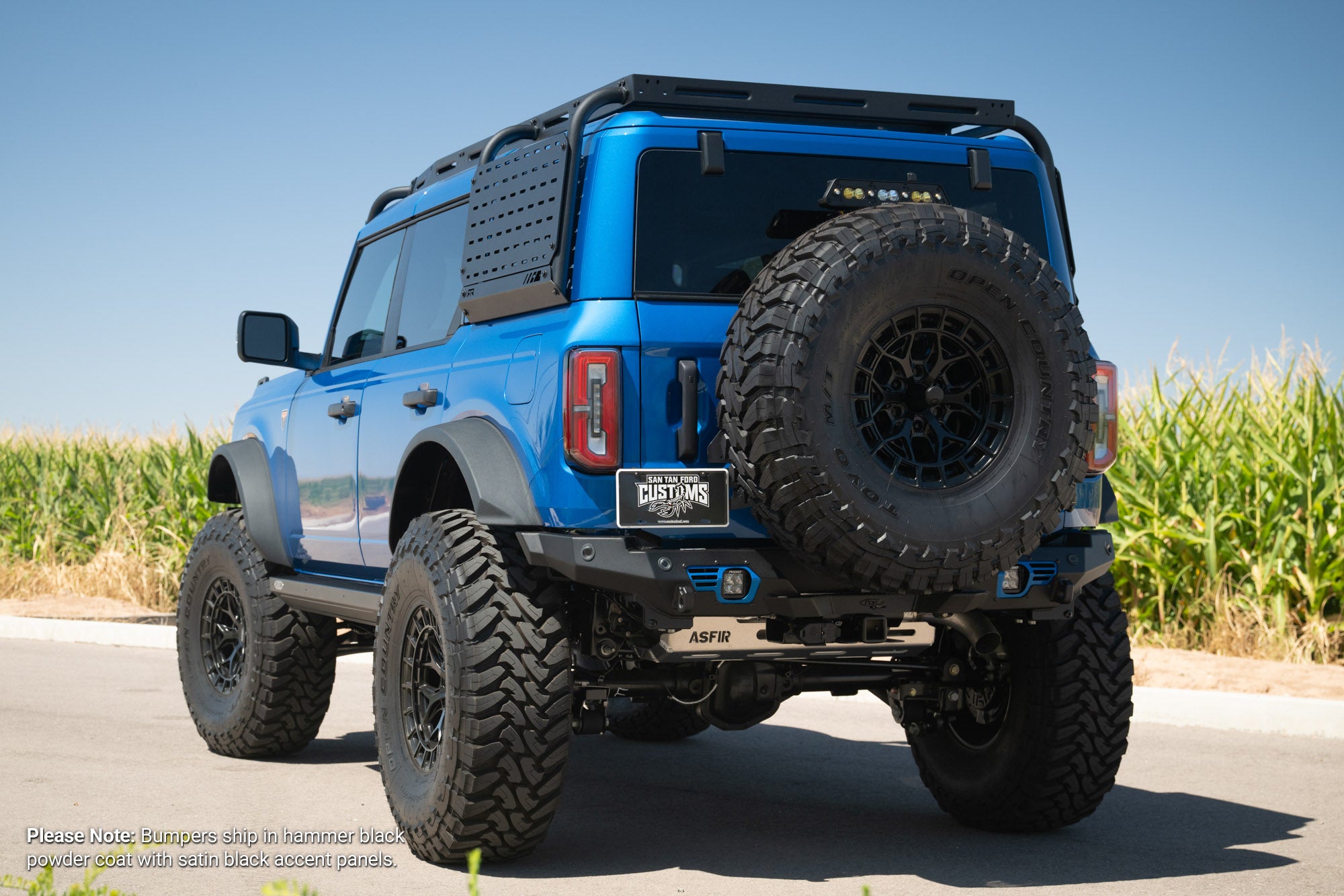 2021-2026 Ford Bronco Bomber Rear Bumper