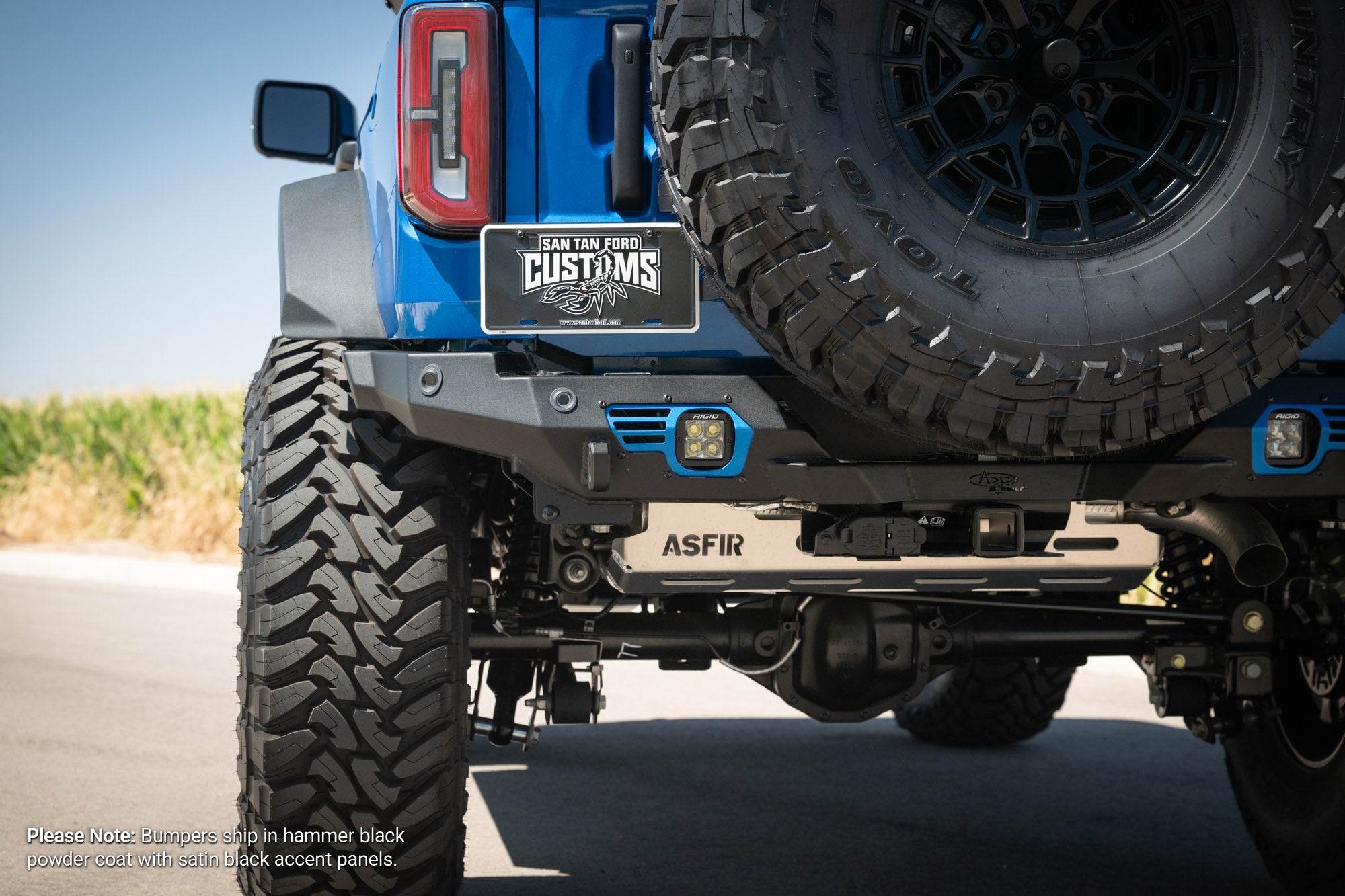 2021-2026 Ford Bronco Bomber Rear Bumper
