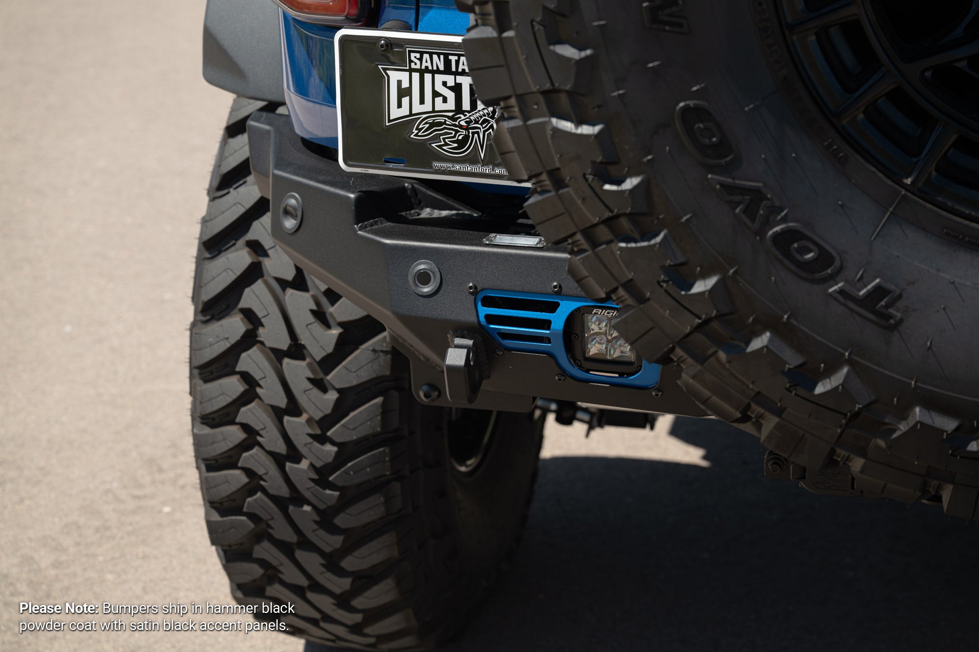 2021-2026 Ford Bronco Bomber Rear Bumper