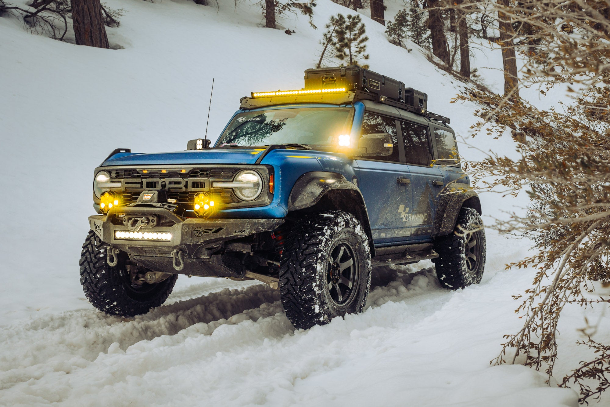 2022-2026 Bronco Raptor Rock Fighter Winch Front Bumper
