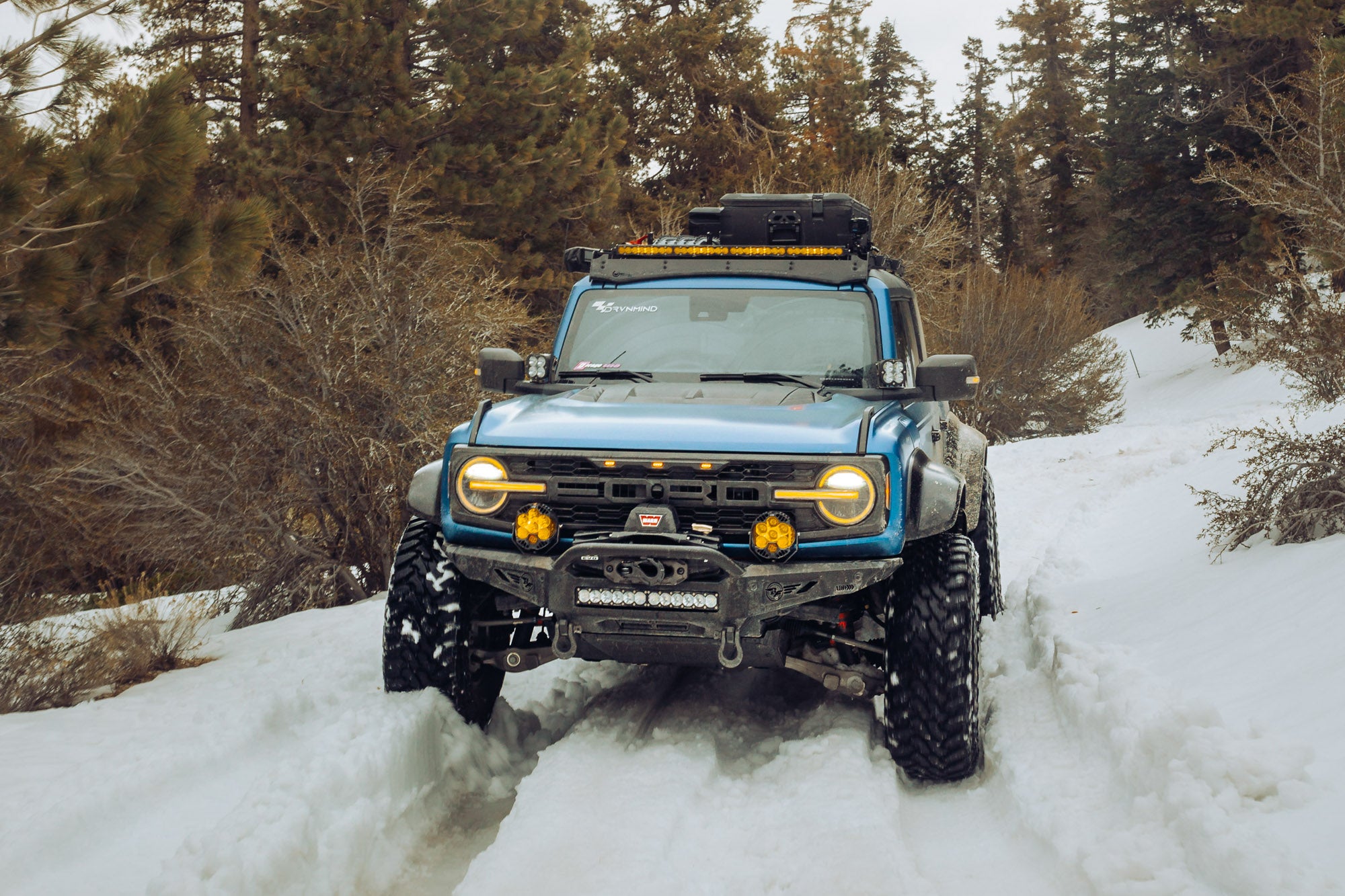 2022-2026 Bronco Raptor Rock Fighter Winch Front Bumper