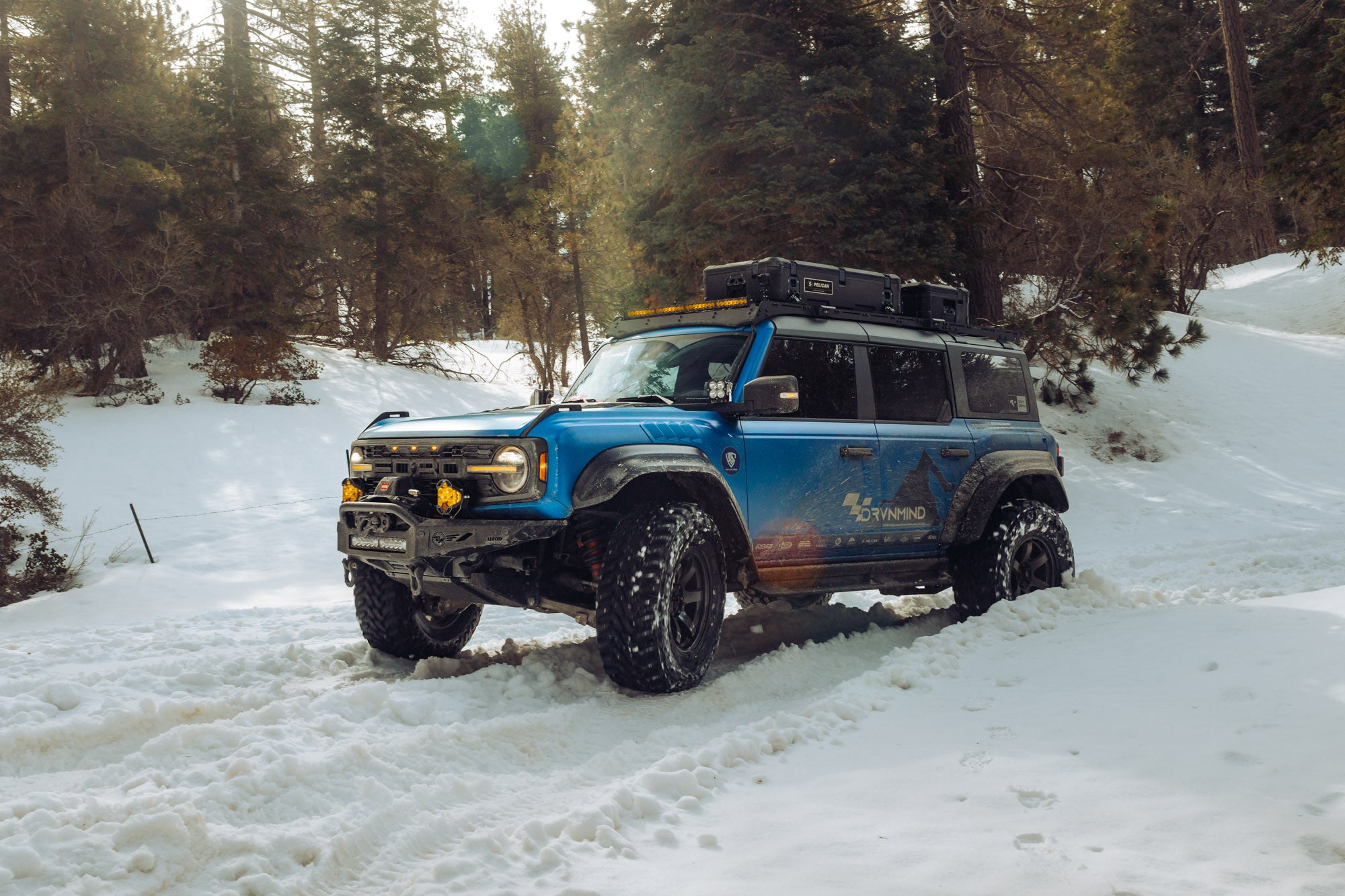 2022-2026 Bronco Raptor Rock Fighter Winch Front Bumper