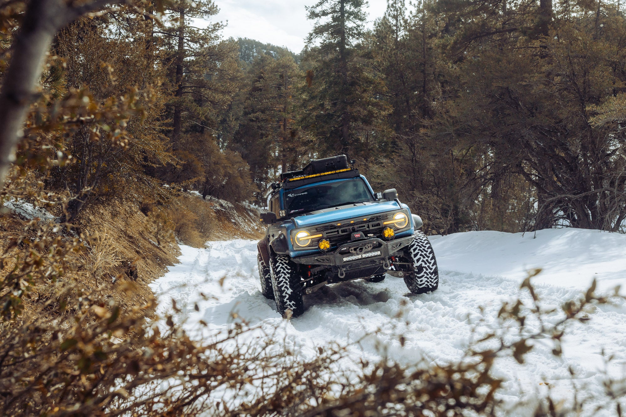 2022-2026 Bronco Raptor Rock Fighter Winch Front Bumper