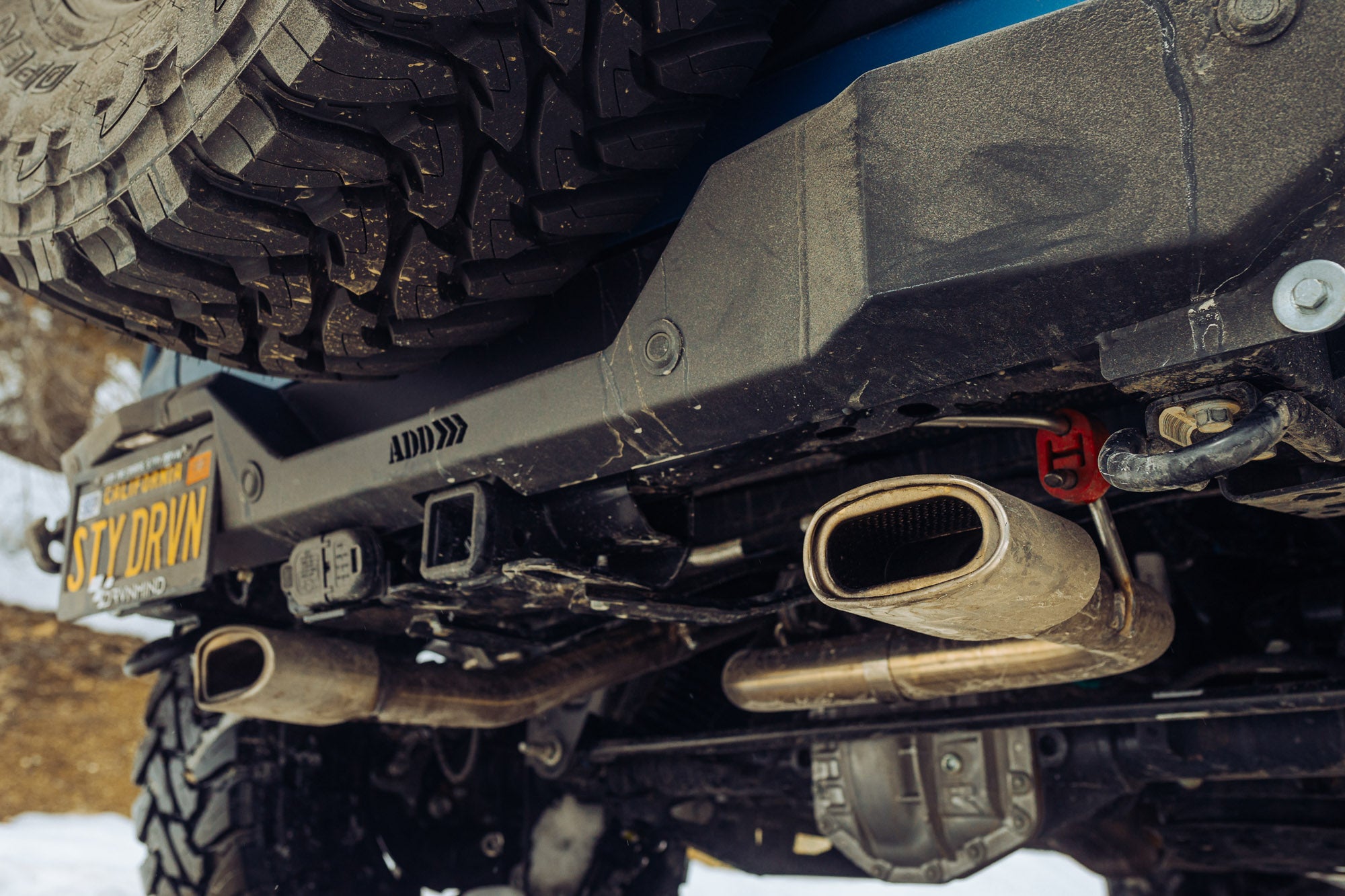 2022-2026 Bronco Raptor Rock Fighter Rear Bumper