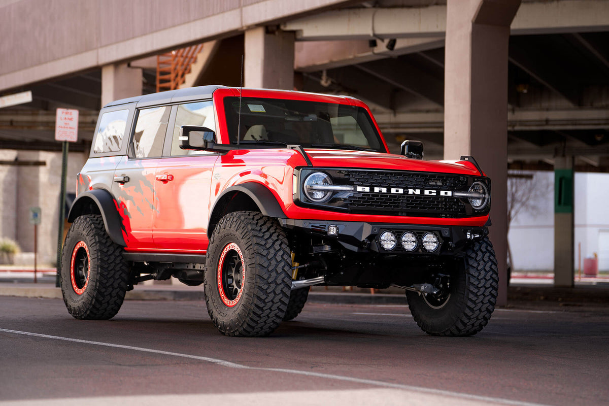 2021-2026 Ford Bronco Bomber Front Bumper (Rigid)