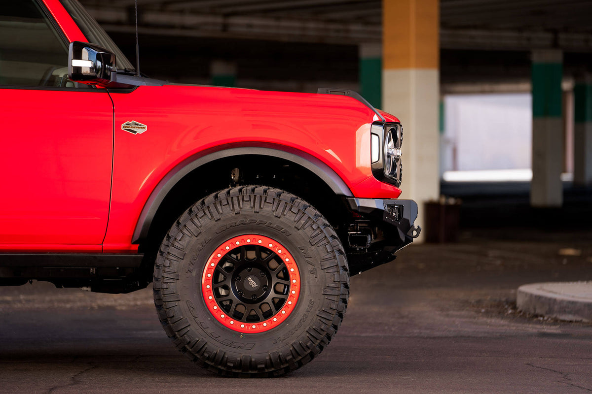 2021-2026 Ford Bronco Bomber Front Bumper (Rigid)