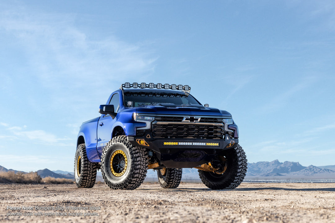 2022-2026 Silverado ZR2 Front Bumper | Stealth Fighter Series