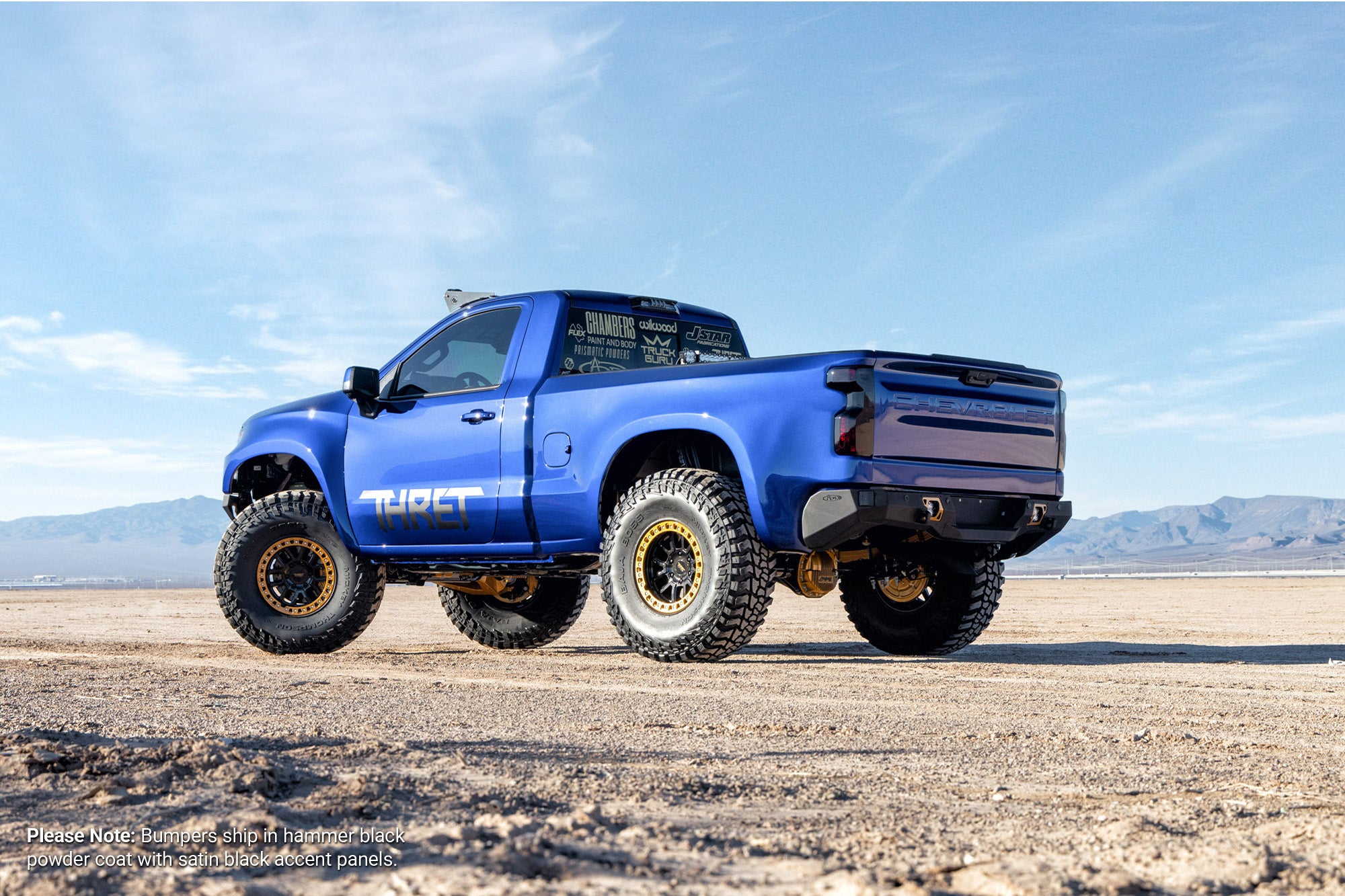 2022+ Chevy/GMC 1500 Stealth Fighter Rear Bumper