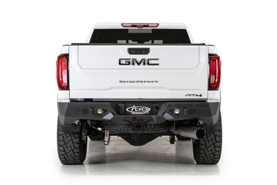 2020-2022 Chevy/GMC 2500/3500 Bomber HD Rear Bumper, NO blind spot with SENSOR MOUNTs