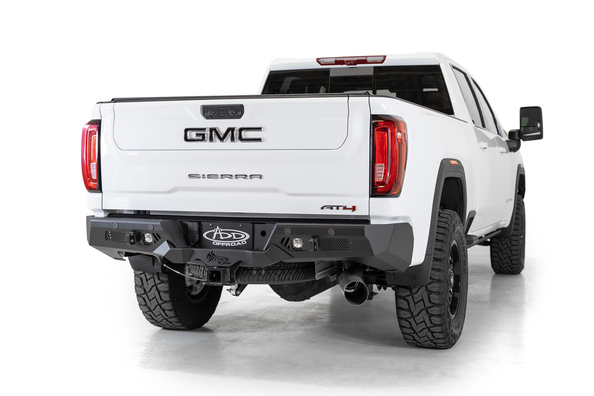 2020-2022 Chevy/GMC 2500/3500 Bomber HD Rear Bumper, NO blind spot with SENSOR MOUNTs