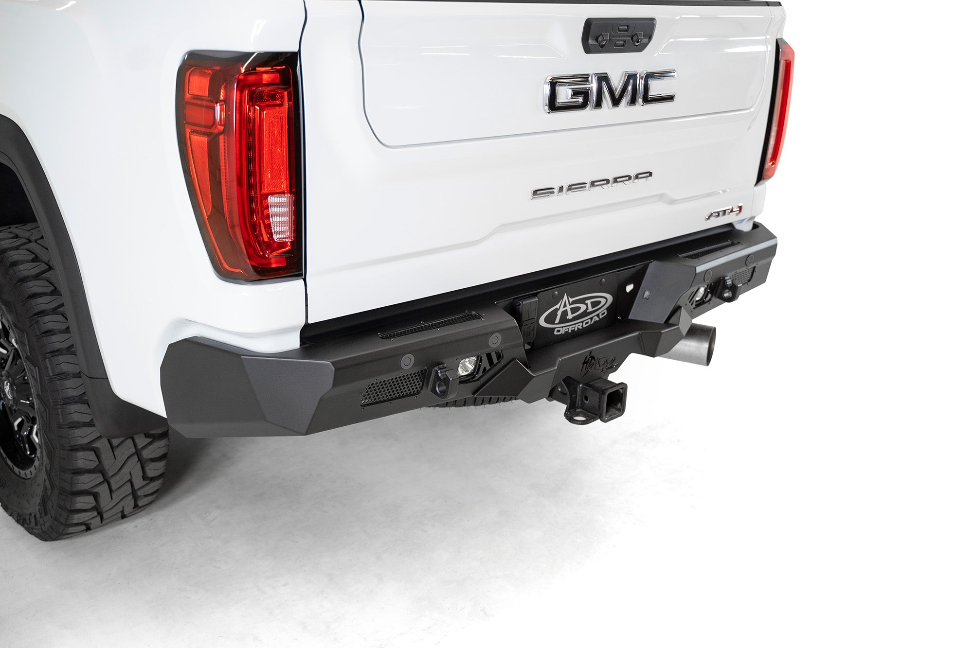 2020-2022 Chevy/GMC 2500/3500 Bomber HD Rear Bumper, NO blind spot with SENSOR MOUNTs