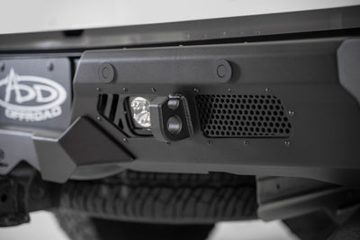 2020-2022 Chevy/GMC 2500/3500 Bomber HD Rear Bumper, NO blind spot with SENSOR MOUNTs