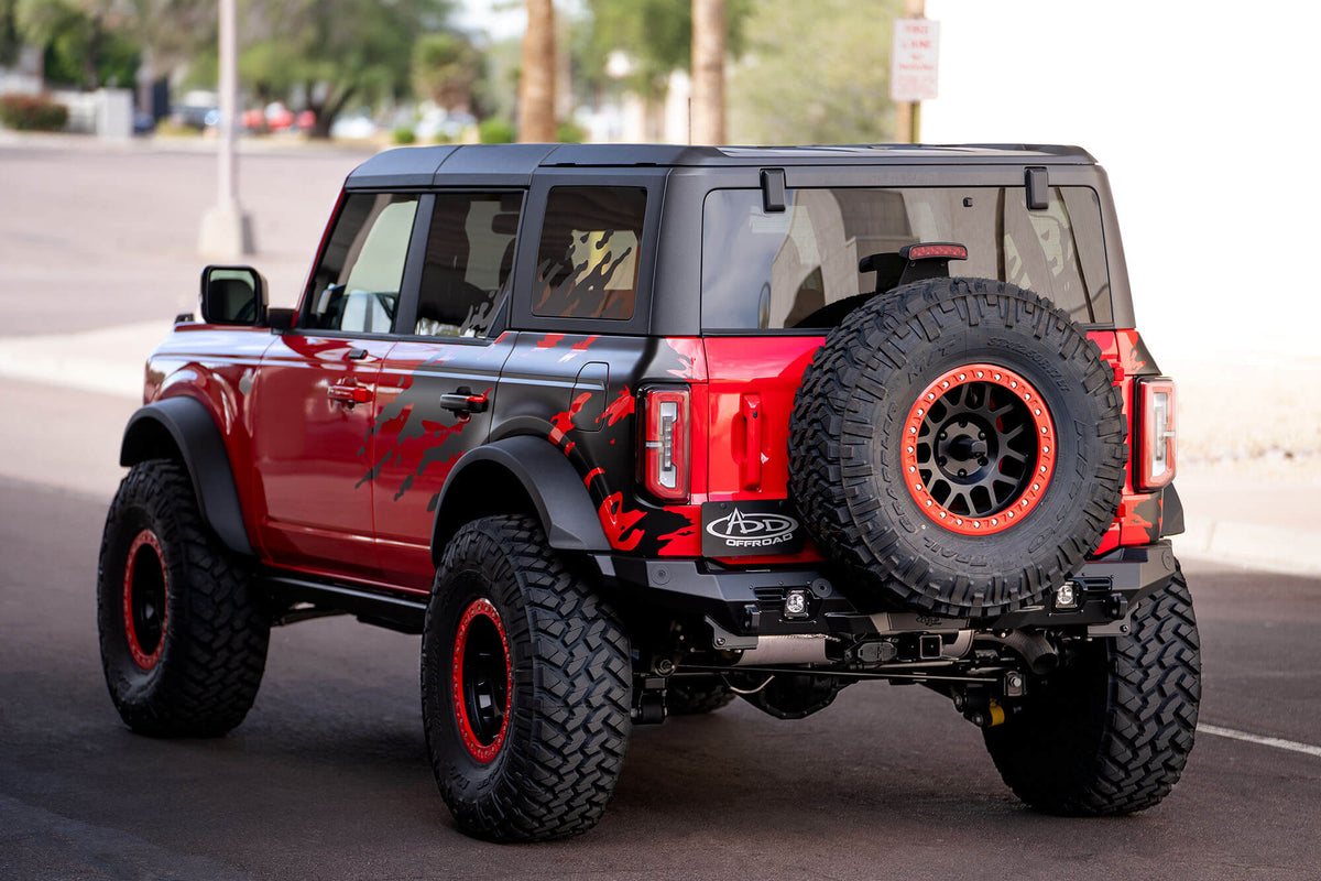 2021-2026 Ford Bronco Bomber Rear Bumper