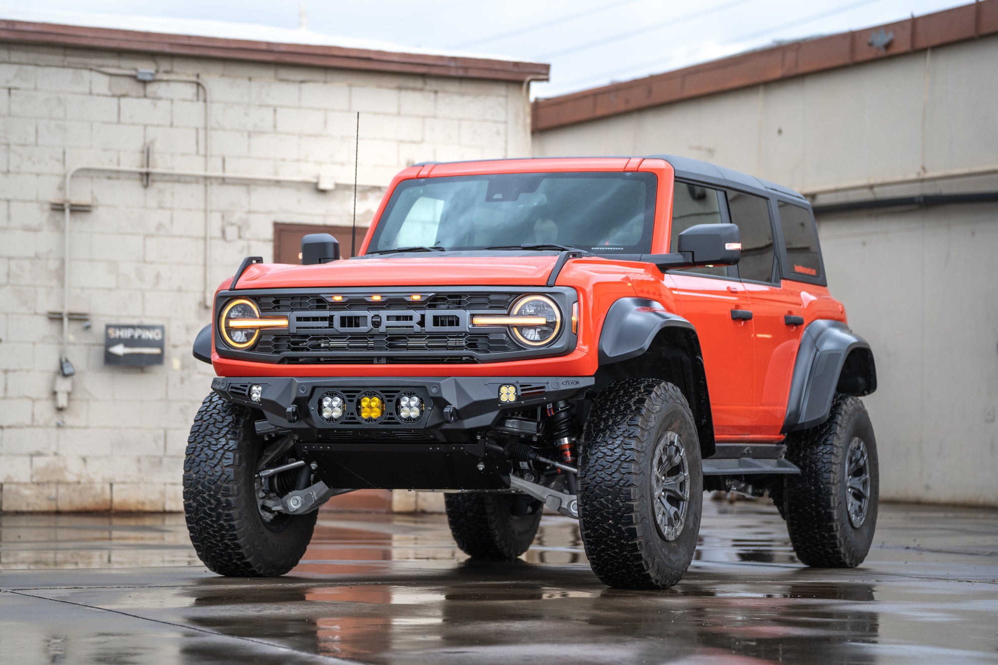 2022-2026 Ford Bronco Raptor Bomber Front Bumper (Baja)