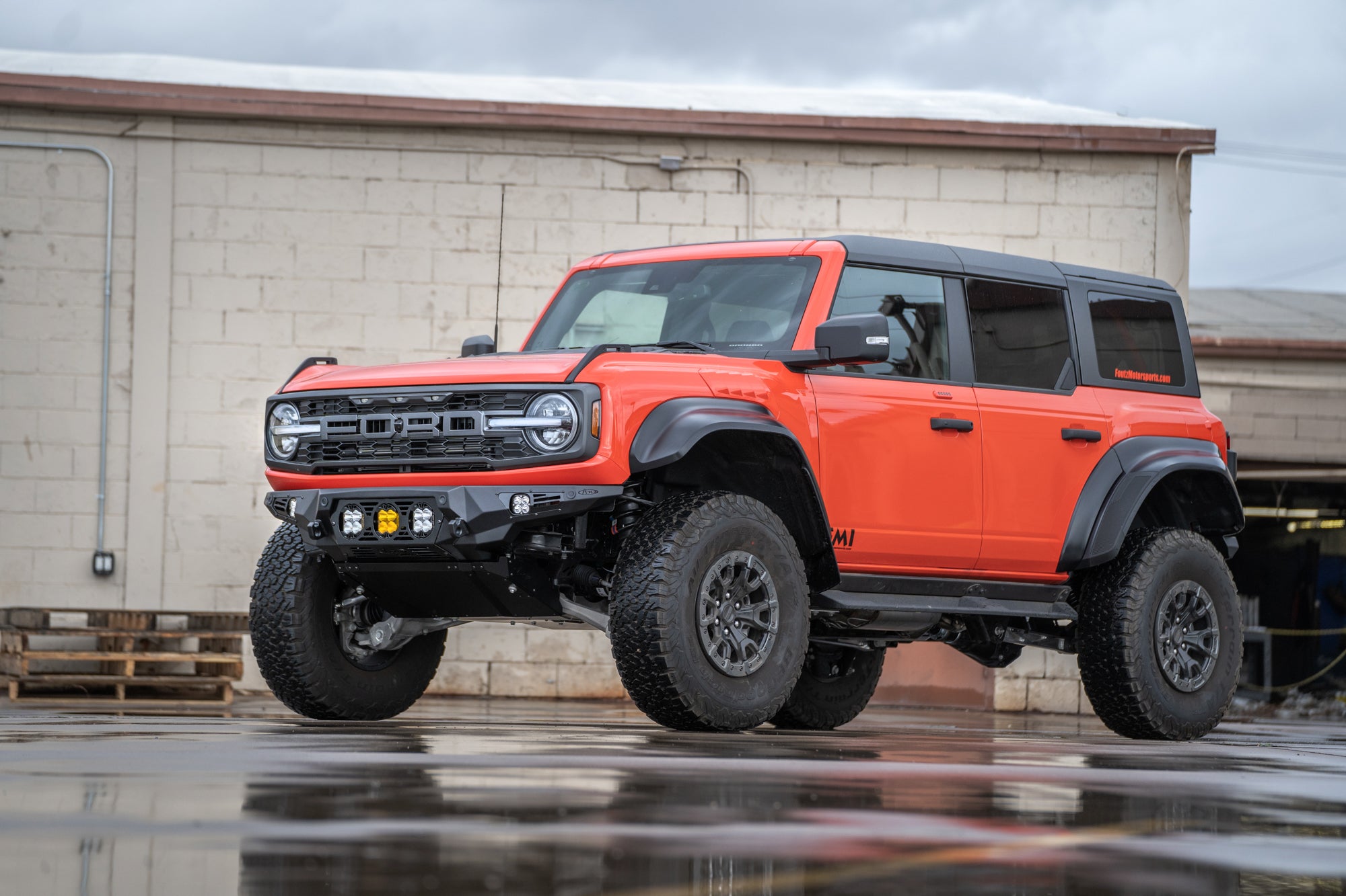 2022-2026 Ford Bronco Raptor Bomber Front Bumper (Baja)