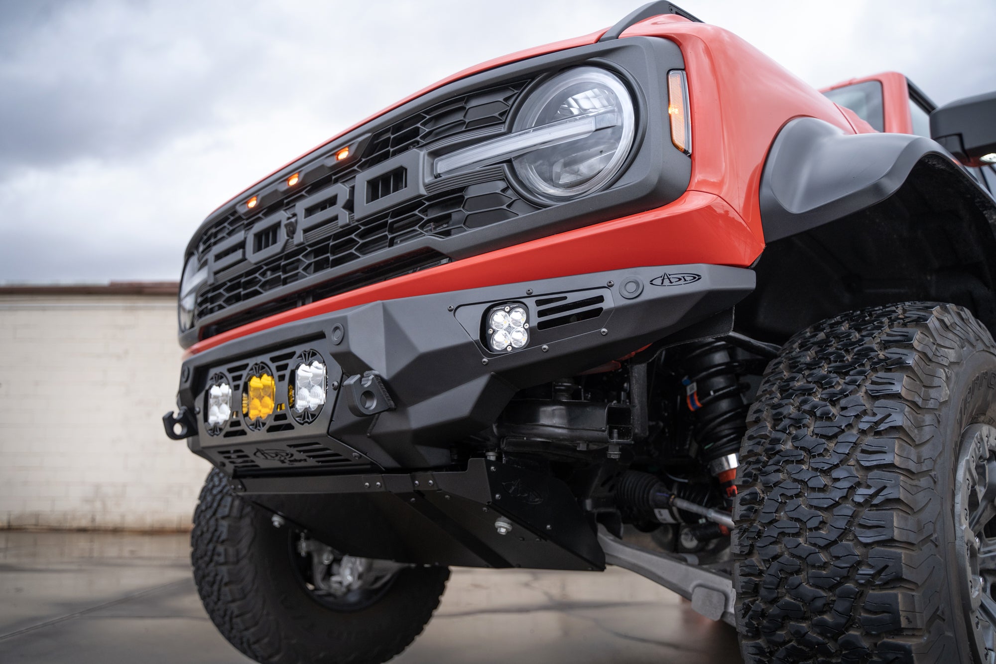 2022-2026 Ford Bronco Raptor Bomber Front Bumper (Baja)