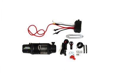 What's Included: DV8 Xtract 12k Synthetic Rope Winch