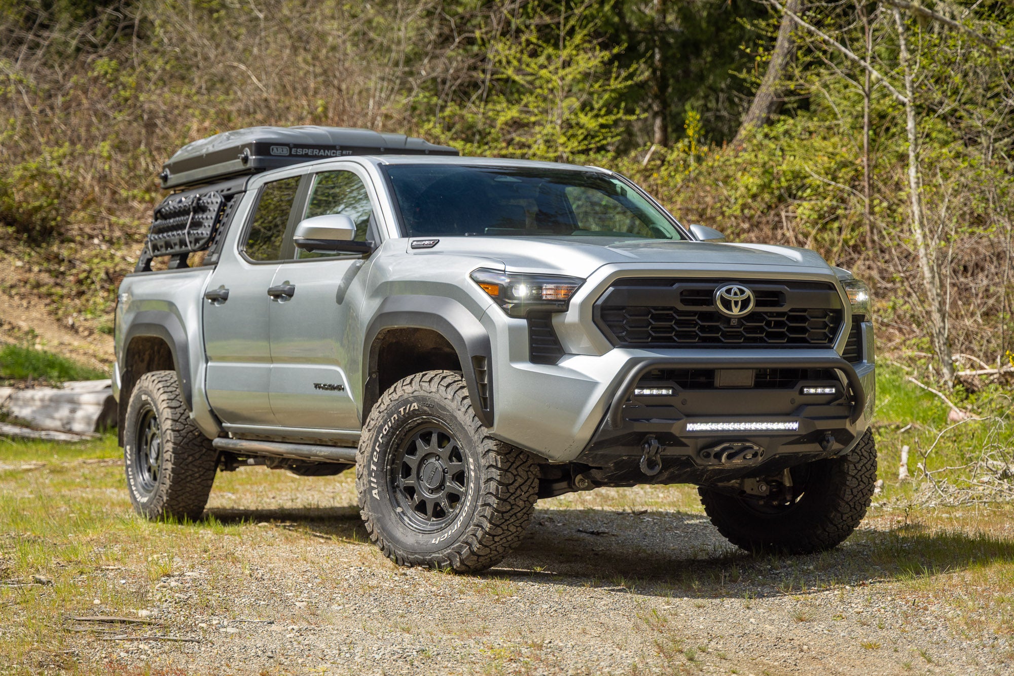2024+ Toyota Tacoma Stealth Center Mount Winch Front Bumper with Top Hoop