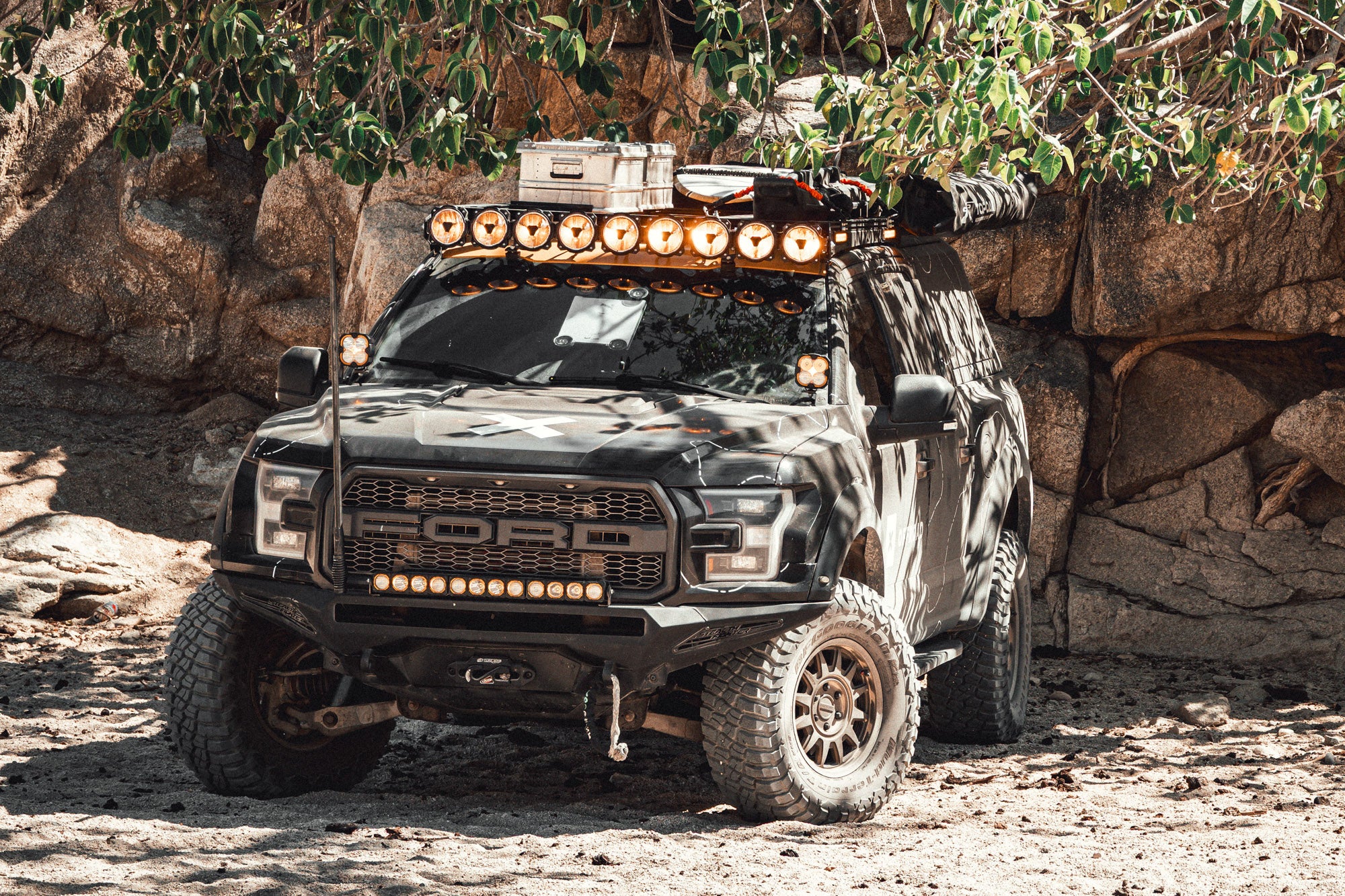 2021-2026 Ford F-150 Raptor/Raptor R Stealth Fighter Front Bumper