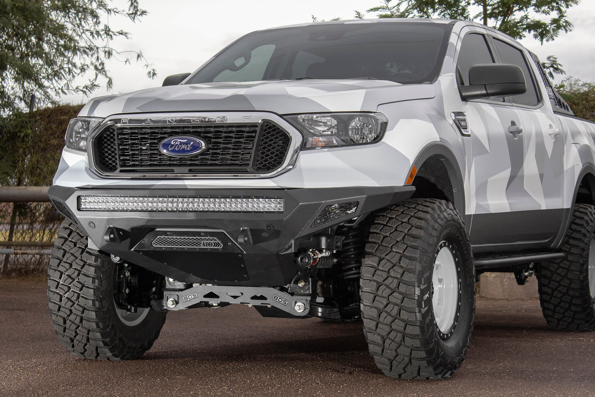 2019-2022 Ford Ranger Stealth Fighter Front Bumper