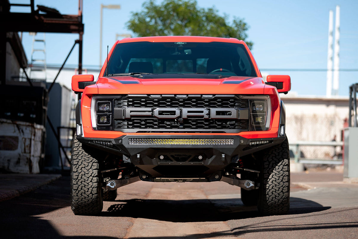 2021-2026 Stealth Fighter Raptor/Raptor R Front Bumper | ADD Offroad