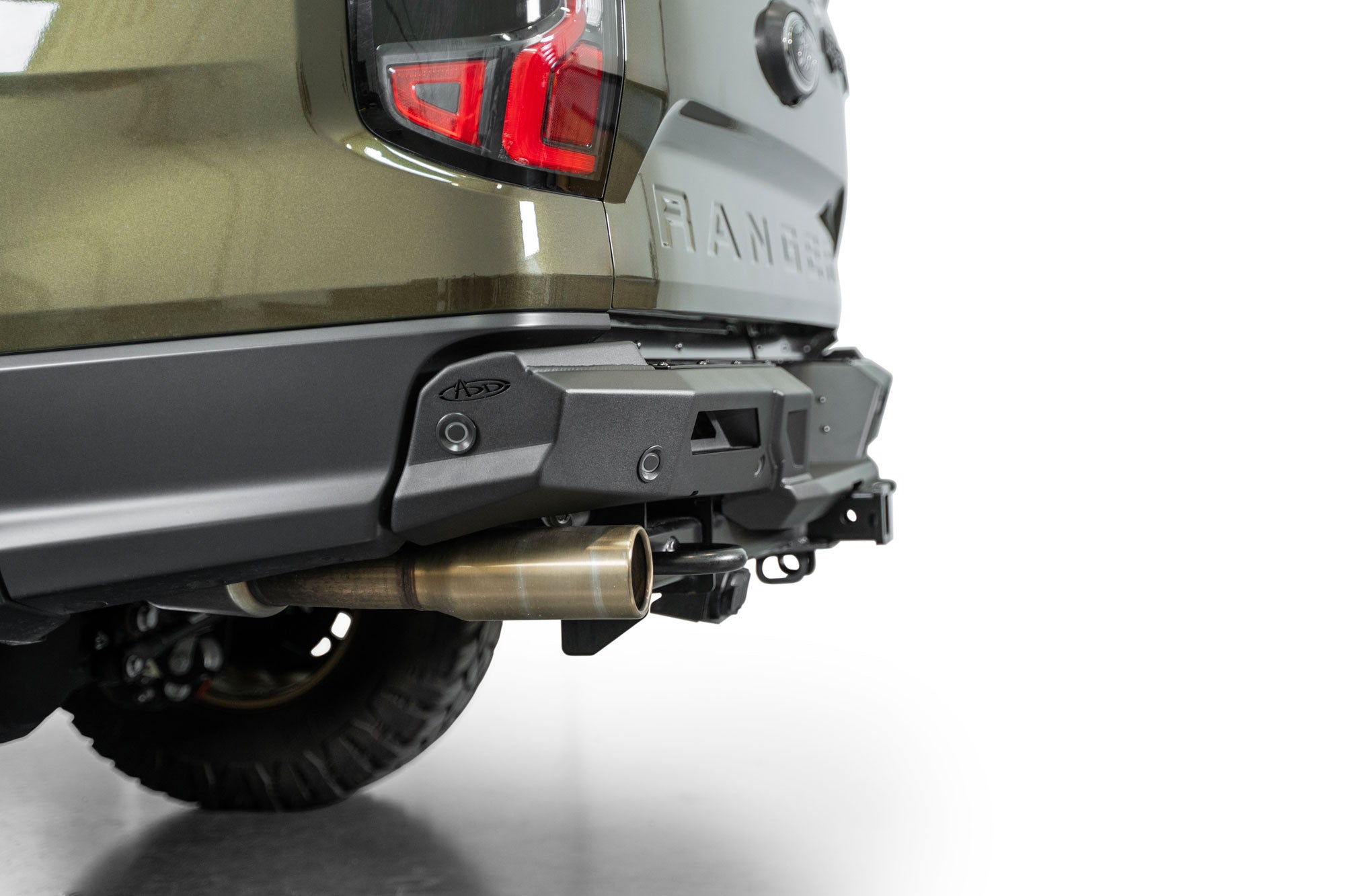 Body panel fitment of our ADD Edge Rear Bumper for the Ford Ranger Raptor