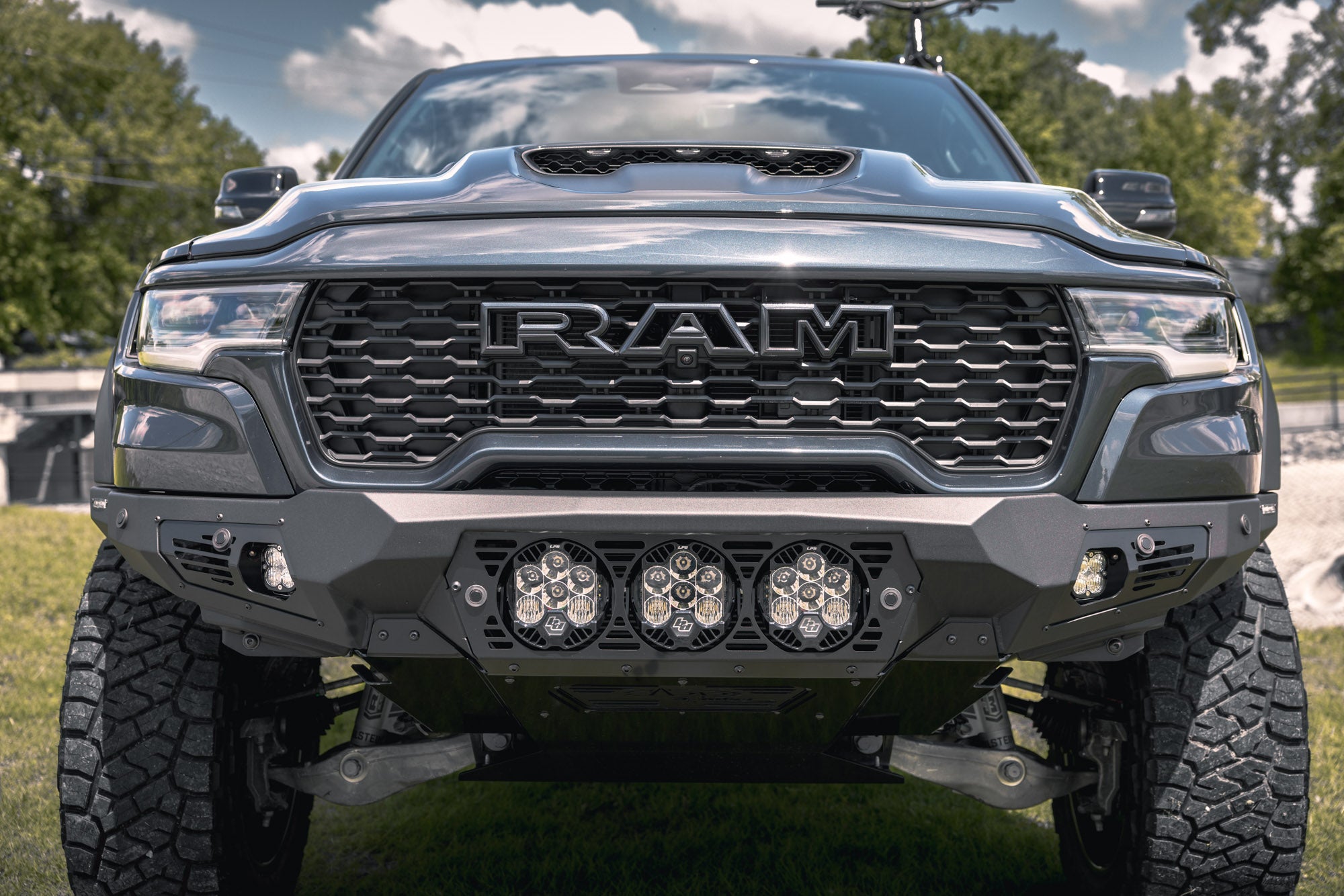 2025-2026 Ram RHO Bomber Front Bumper (Baja)