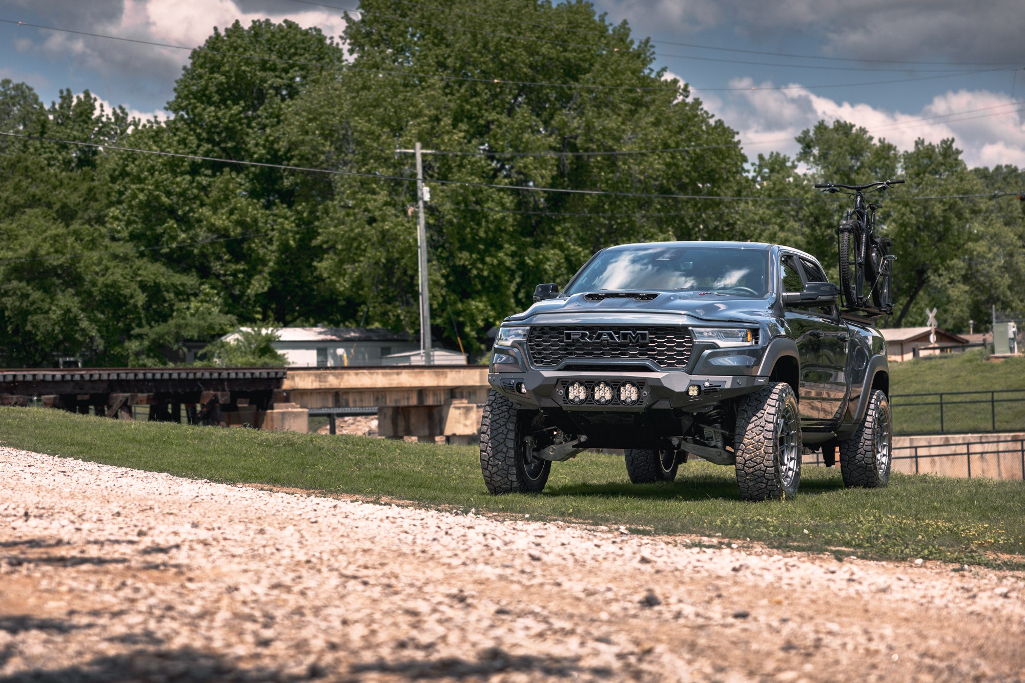 2025-2026 Ram RHO Bomber Front Bumper (Baja)