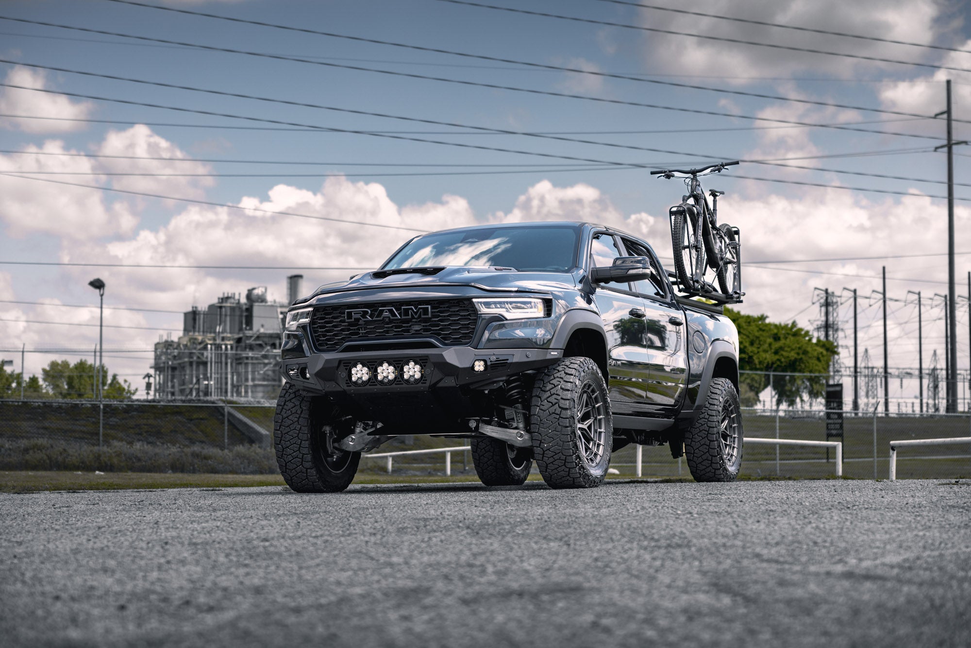 2025-2026 Ram RHO Bomber Front Bumper (Baja)