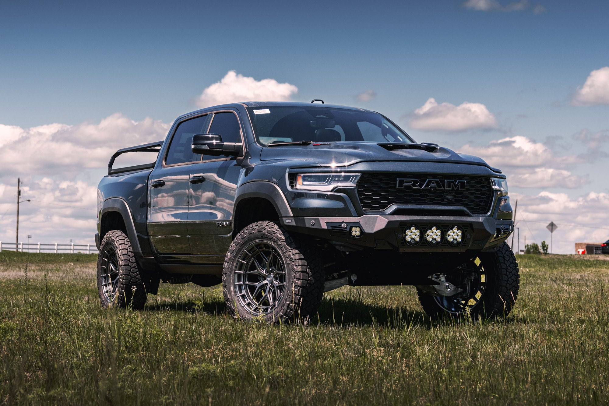 2025-2026 Ram RHO Bomber Front Bumper (Baja)