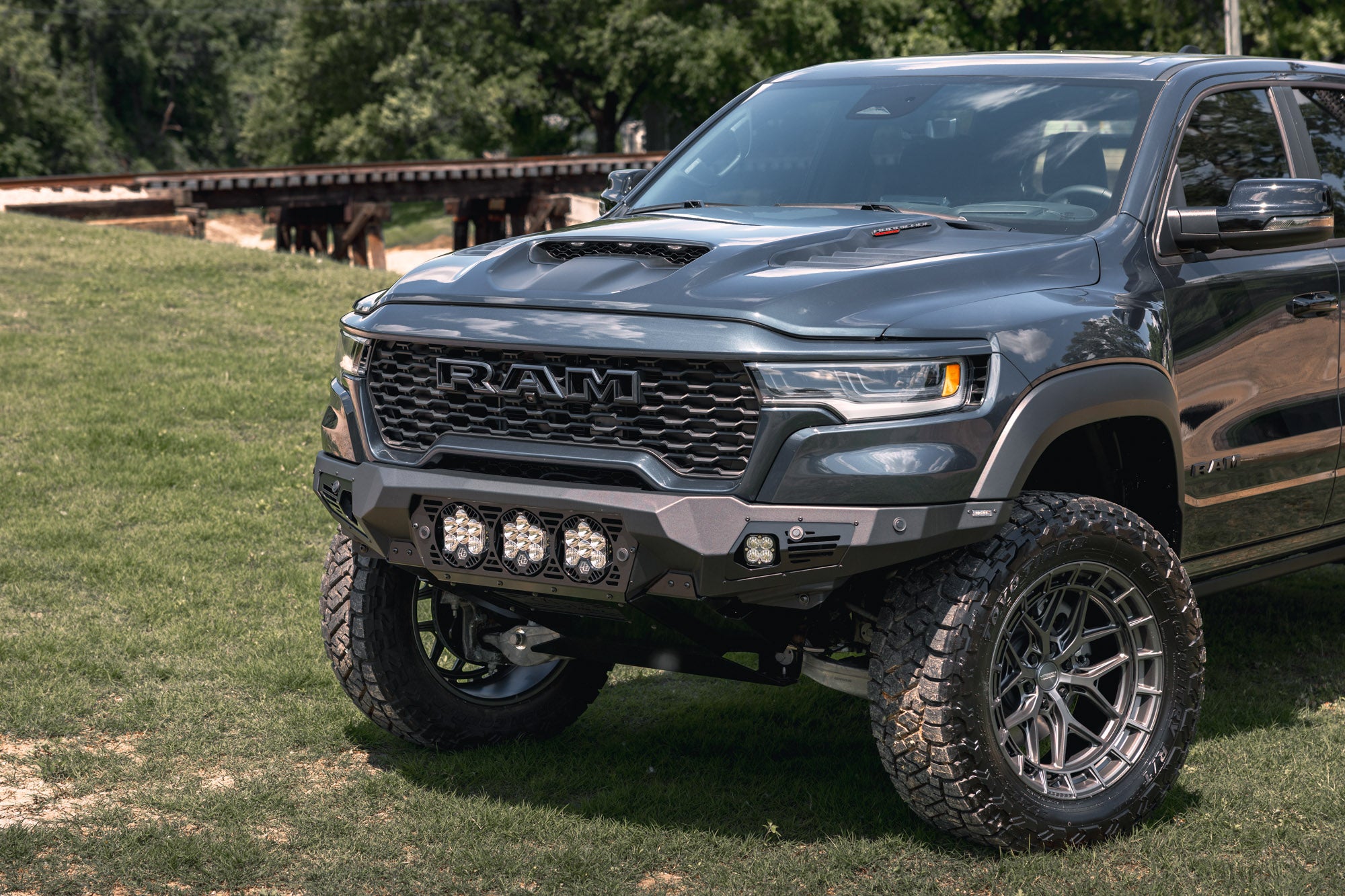 2025-2026 Ram RHO Bomber Front Bumper (Baja)