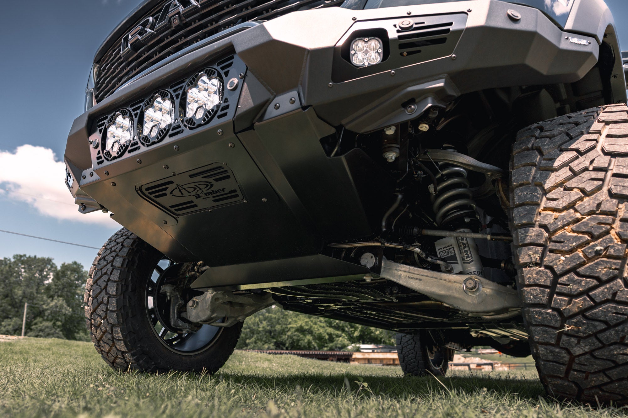 2025-2026 Ram RHO Bomber Front Bumper (Baja)