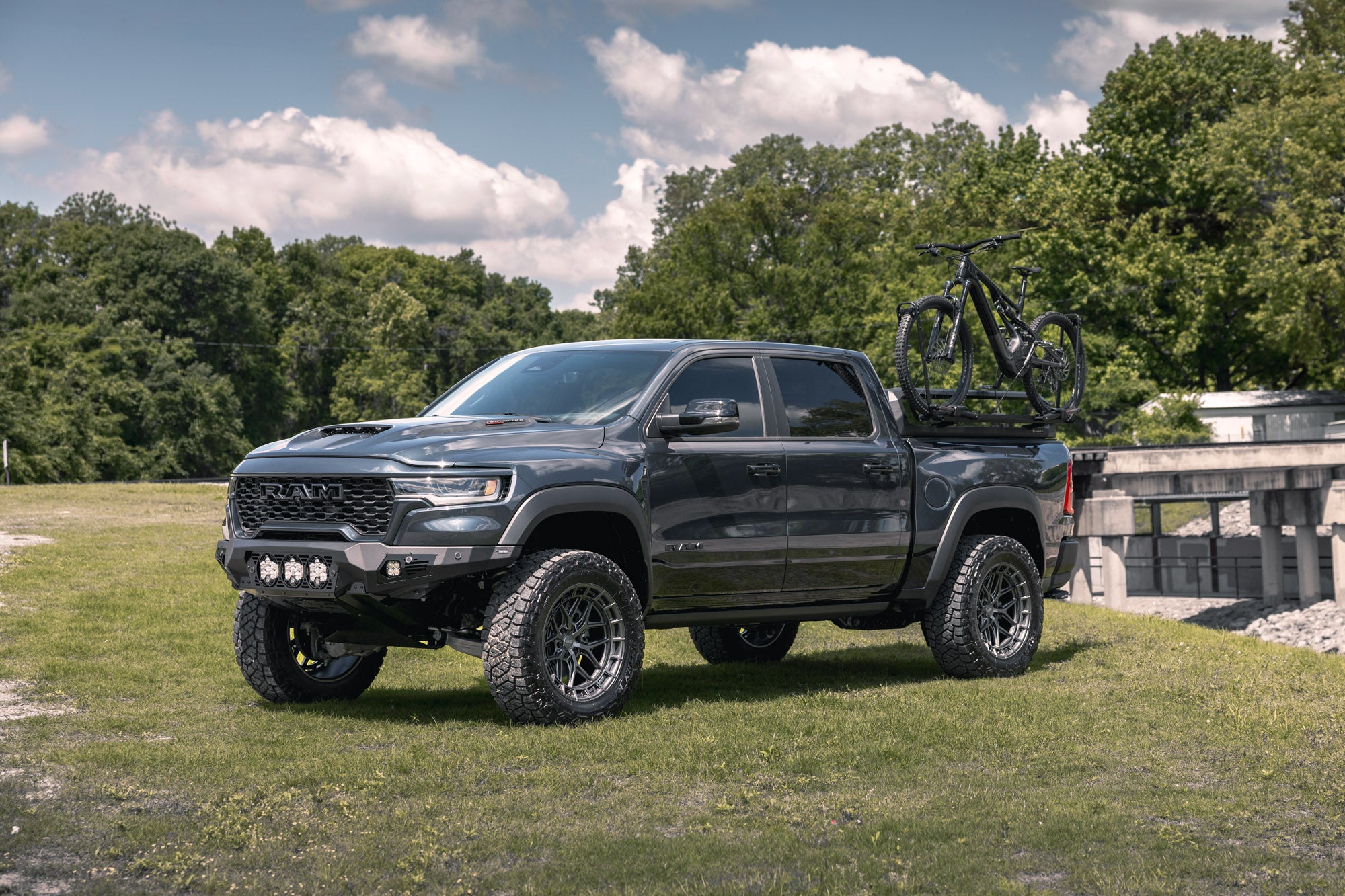 2025-2026 Ram RHO Bomber Front Bumper (Baja)