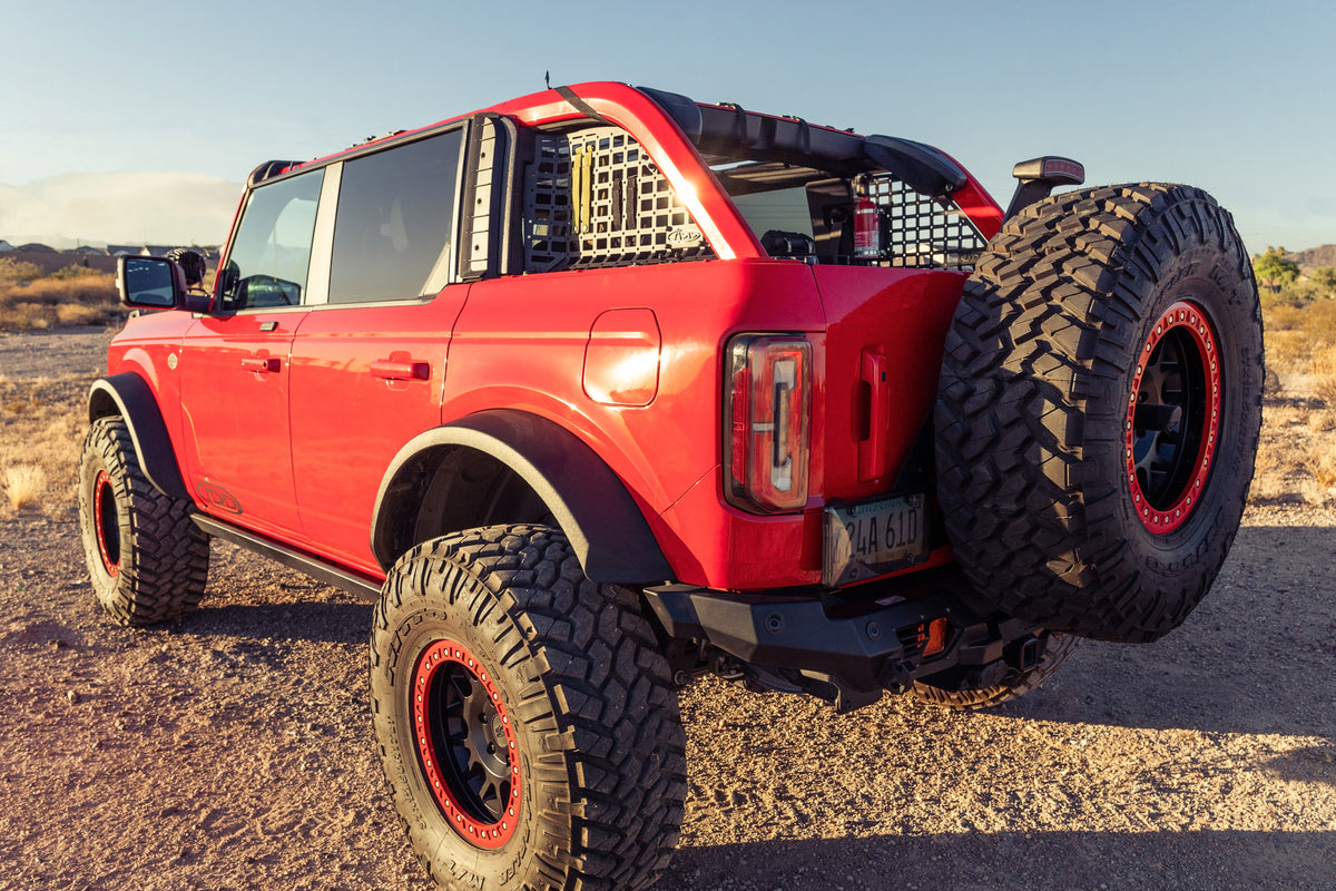 2021-2026 Ford Bronco & Bronco Raptor Rear Window Molle Storage Panels