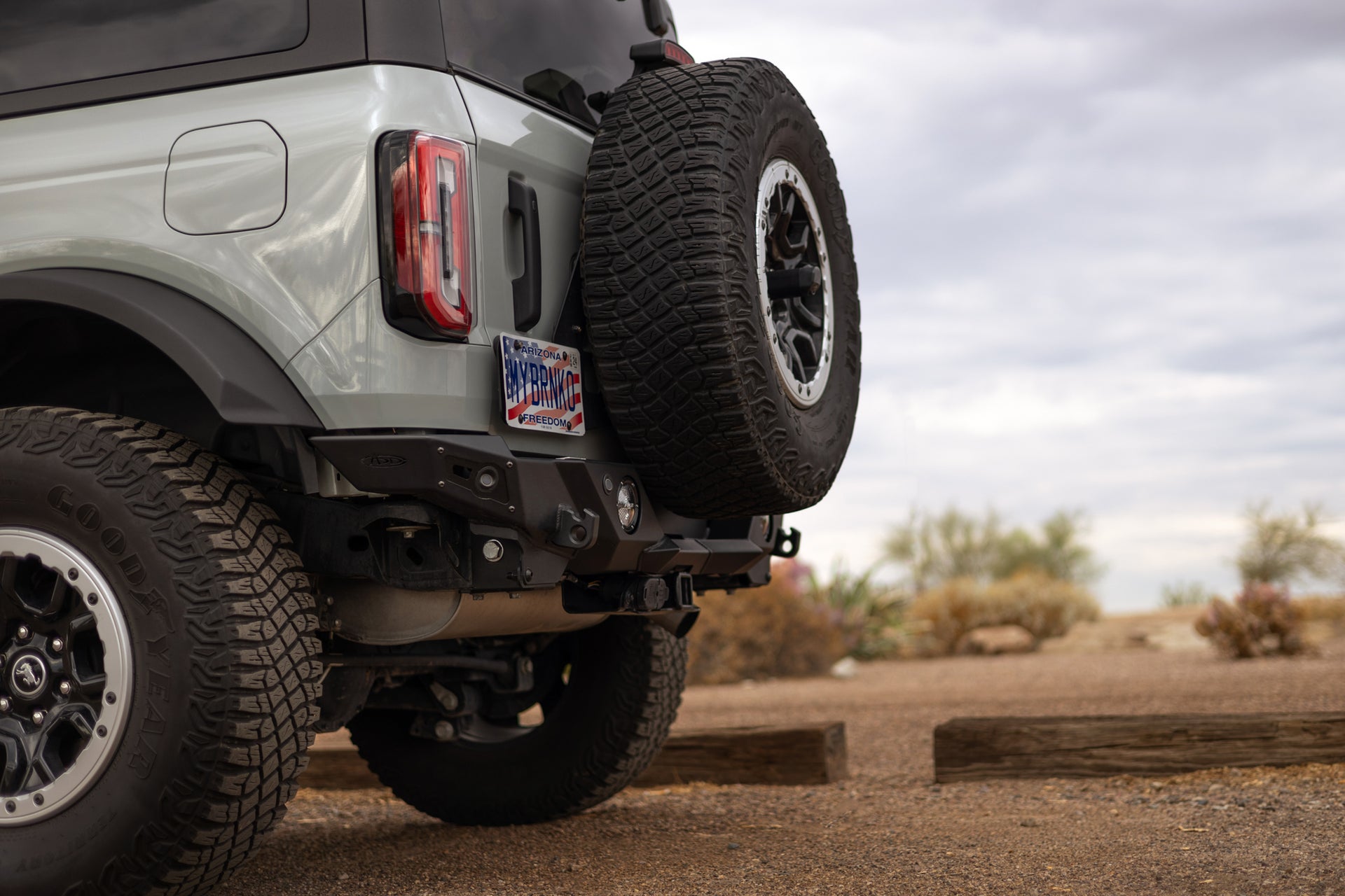 On the trail with the 2021-2023 Ford Bronco Krawler Rear Bumper - Perfect Fitment