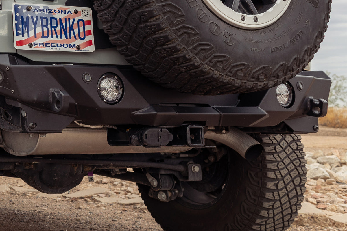 Retaining Functionality of the OEM bumper on the 2021-2023 Ford Bronco Krawler Rear Bumper