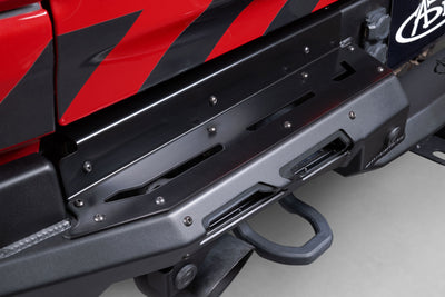 Tow hooks are retained with the 2025 Ram RHO Phantom Rear Bumper