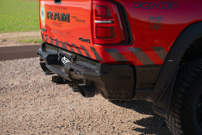 Phantom Rear Bumper on the RHO with the blind spot monitor accent panels to retain functionality.