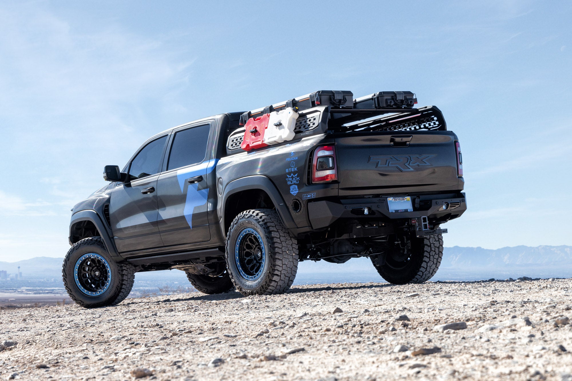 2021-2024 RAM 1500 TRX Bomber Rear Bumper
